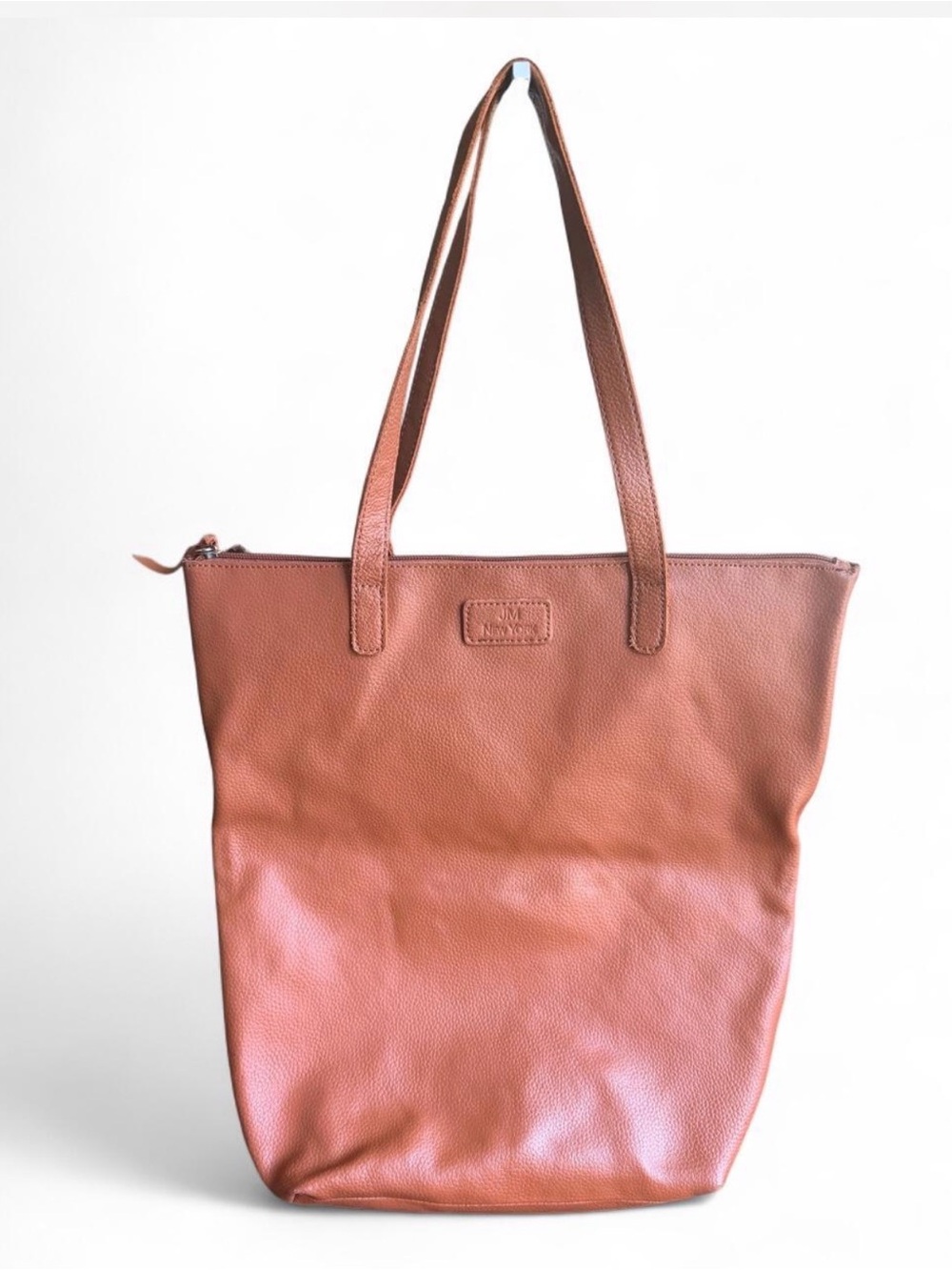 ✨ JM New York Pebbled Leather Everyday Zippered Tote ✨